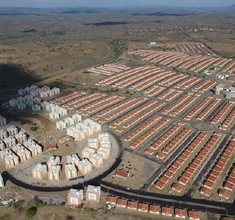 piso intertravado aplicado em obra no Nordeste